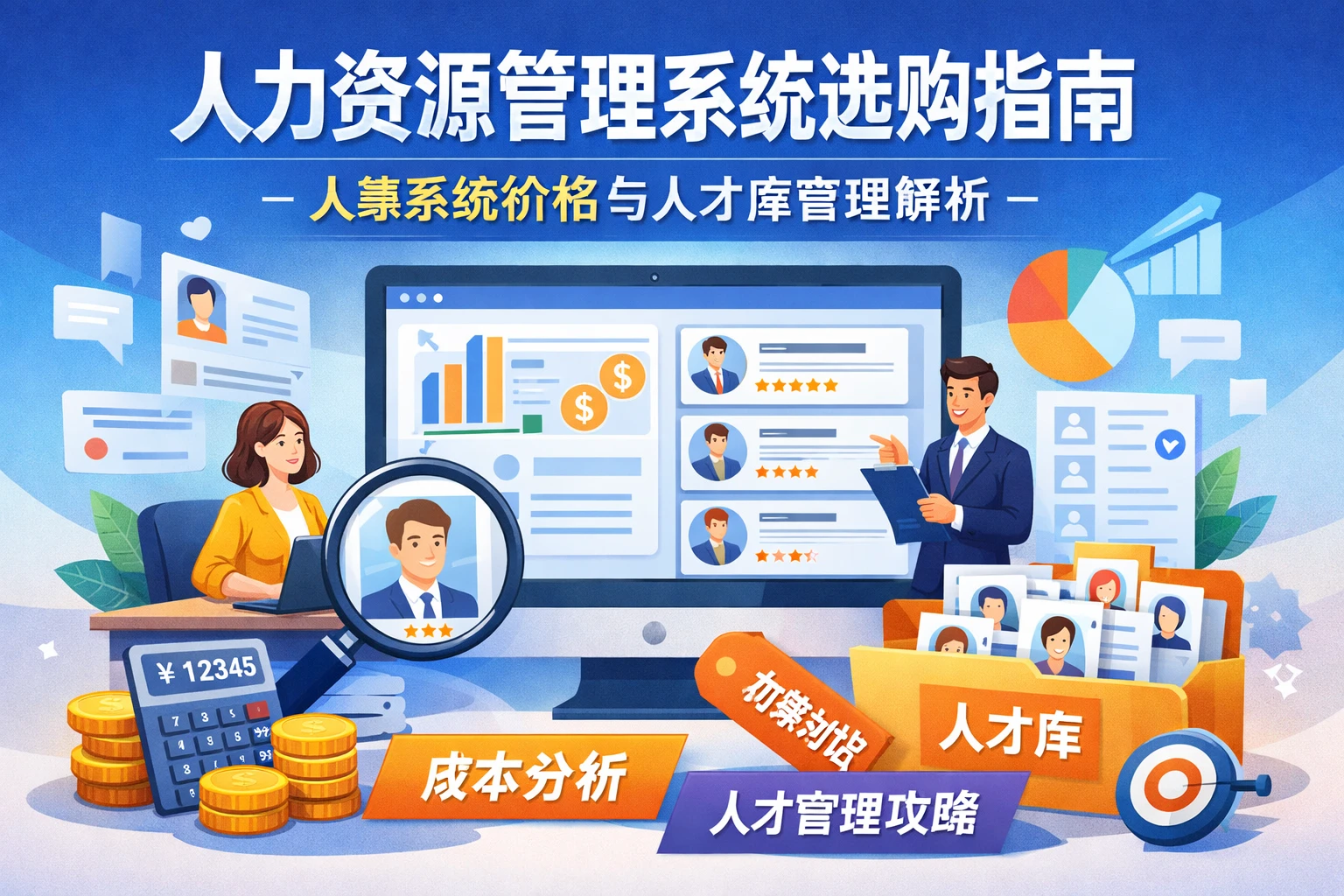 人力资源管理系统选购指南:人事系统价格与人才库管理解析