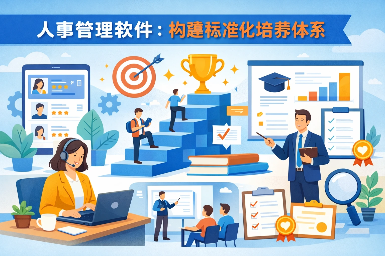 人事管理软件：构建标准化培养体系