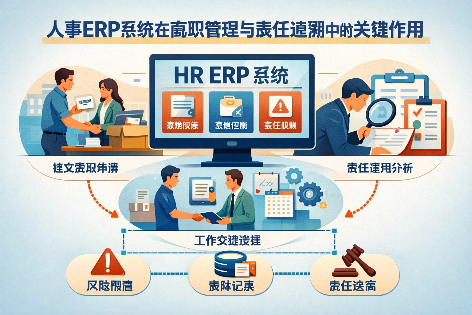 人事ERP系统在离职管理与责任追溯中的关键作用