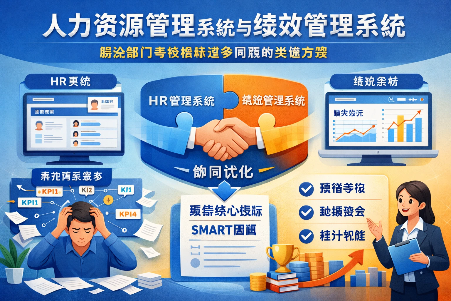 人力资源管理系统与绩效管理系统:解决部门考核指标过多问题的关键方案