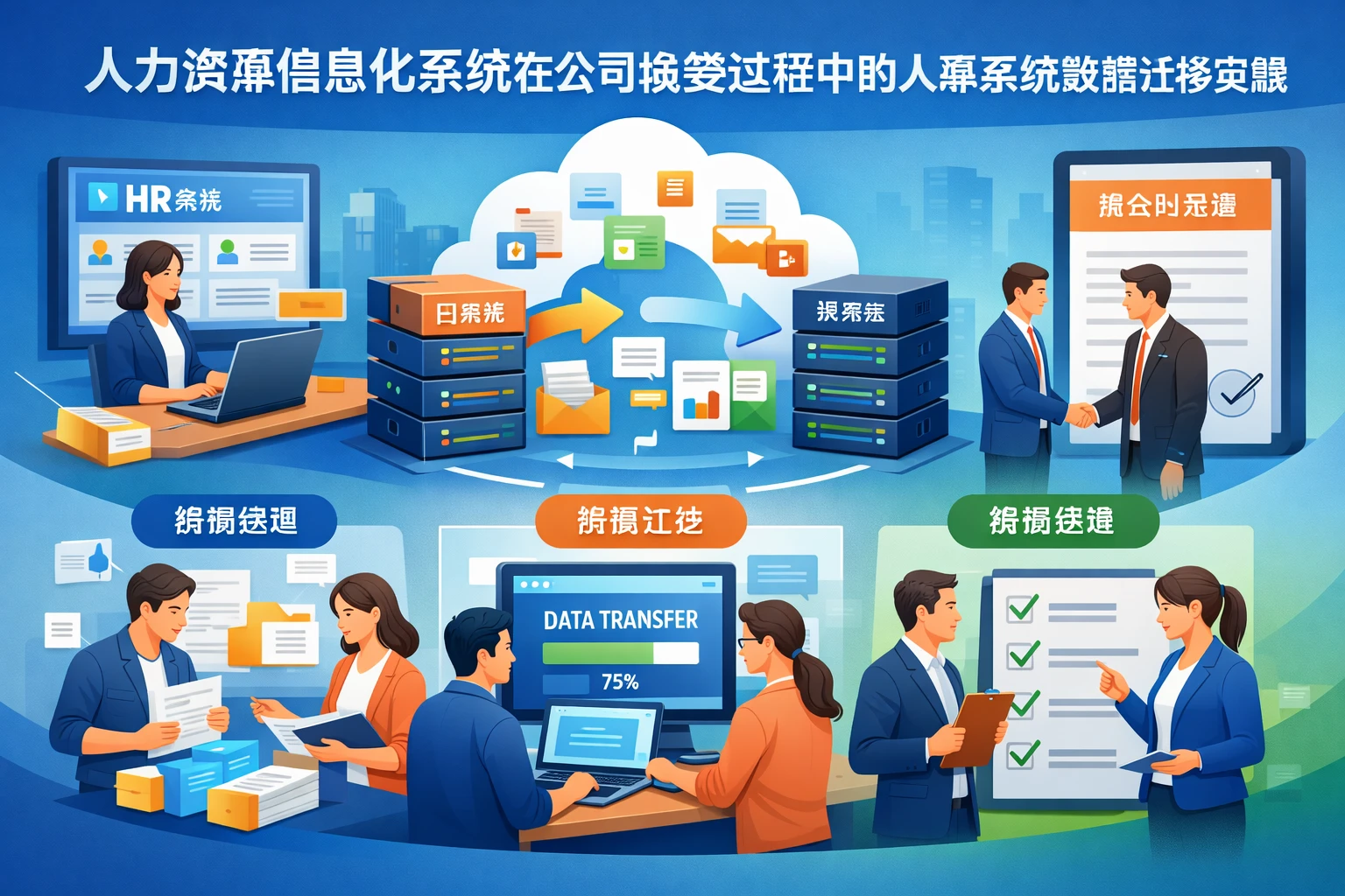 人力资源信息化系统在公司换签过程中的人事系统数据迁移实践