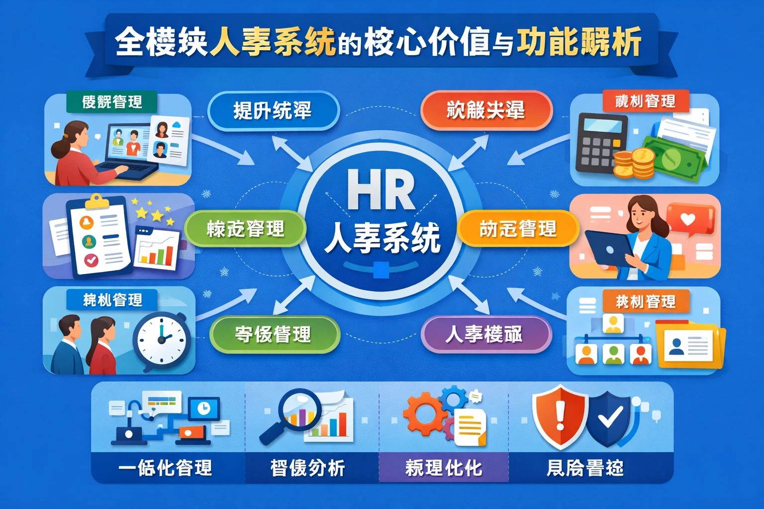 全模块人事系统的核心价值与功能解析
