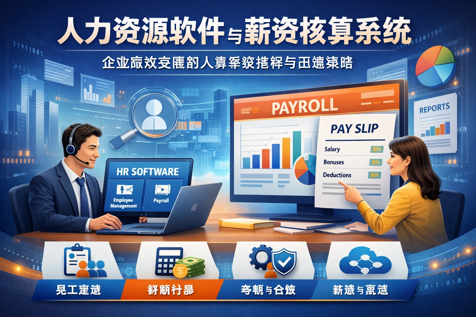 人力资源软件与薪资核算系统：企业高效发展的人事系统推荐与部署策略