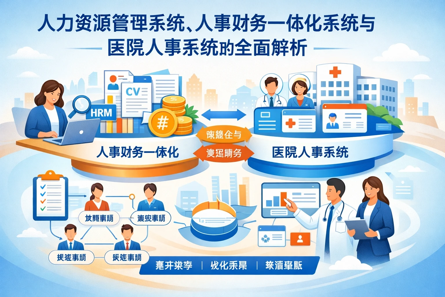 人力资源管理系统、人事财务一体化系统与医院人事系统的全面解析