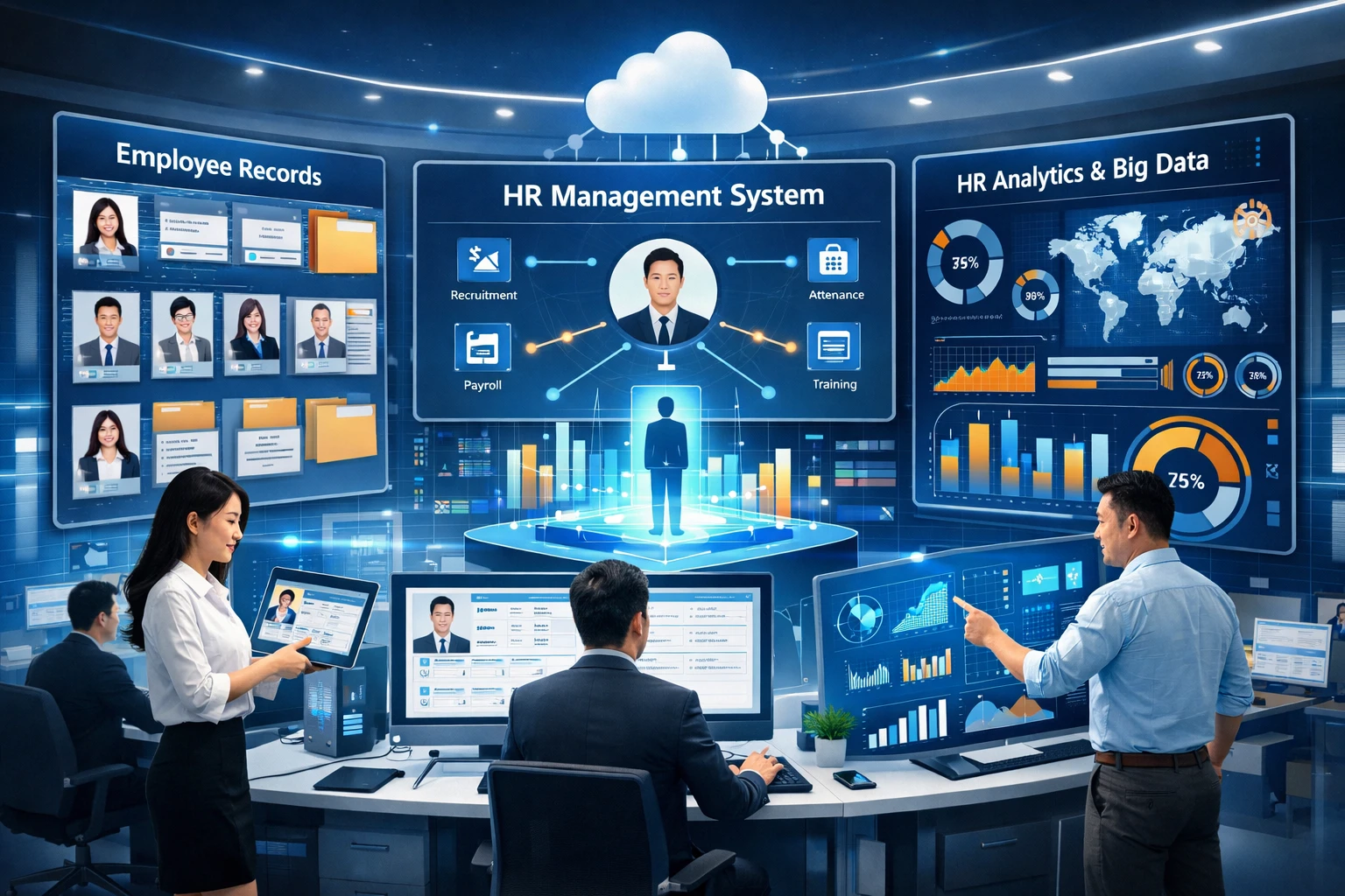 现代企业人事管理系统、员工档案系统与人事大数据系统的整合应用