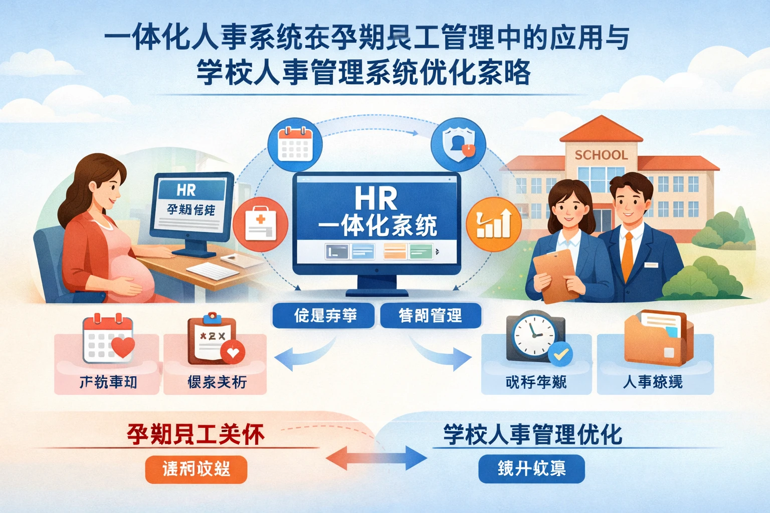 一体化人事系统在孕期员工管理中的应用与学校人事管理系统优化策略