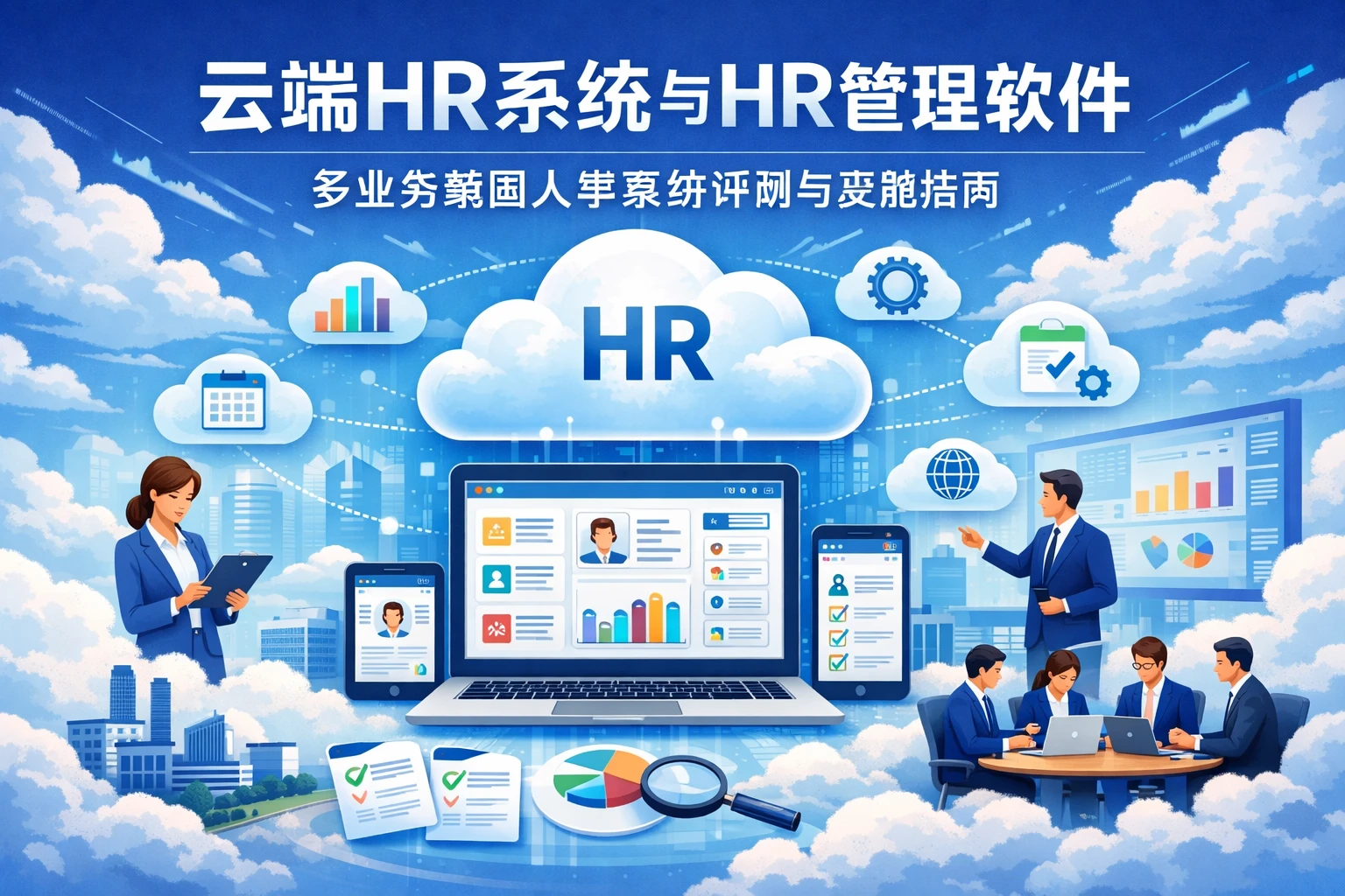云端HR系统与HR管理软件：多业务集团人事系统评测与实施指南