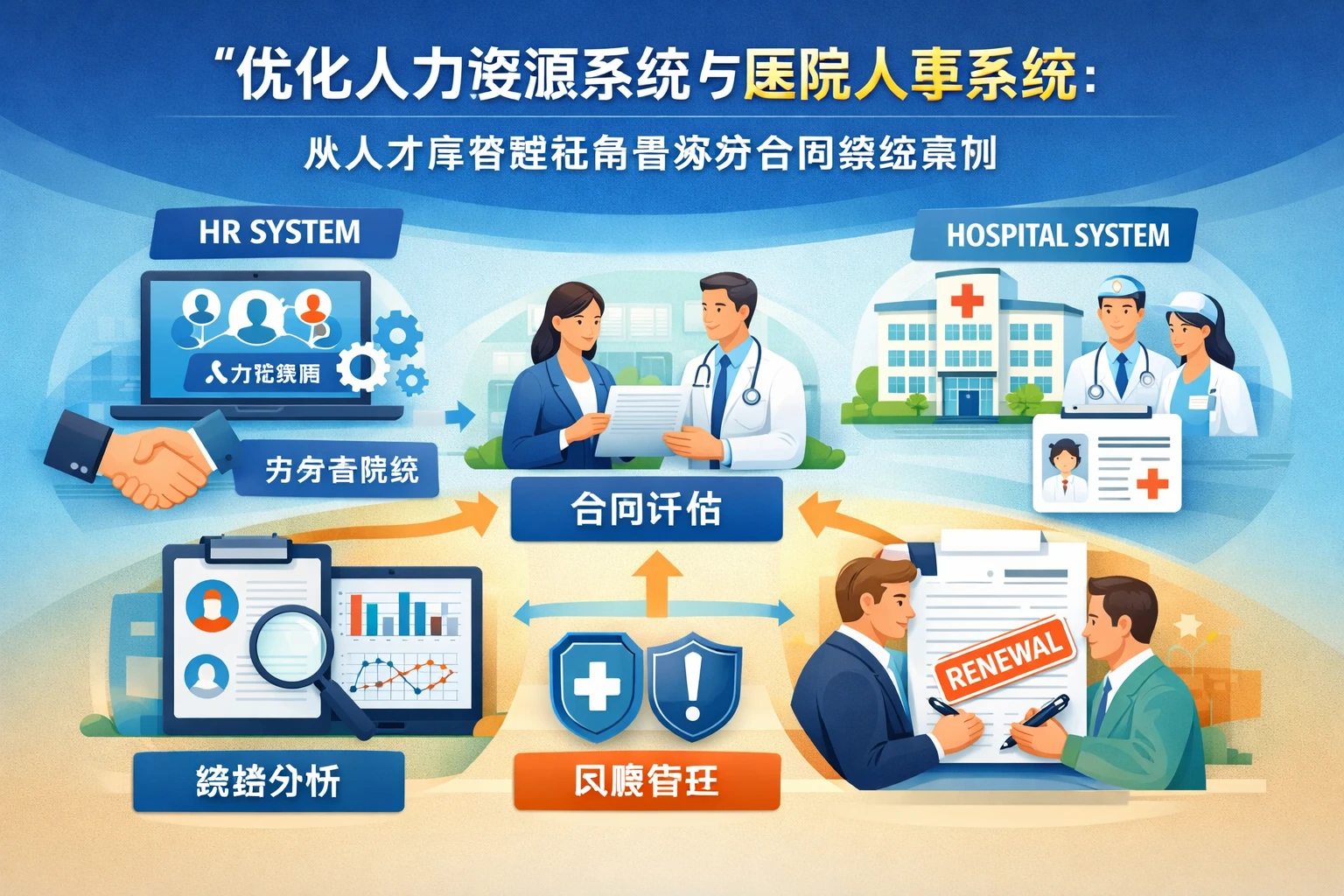优化人力资源系统与医院人事系统：从人才库管理视角看劳务合同续签案例