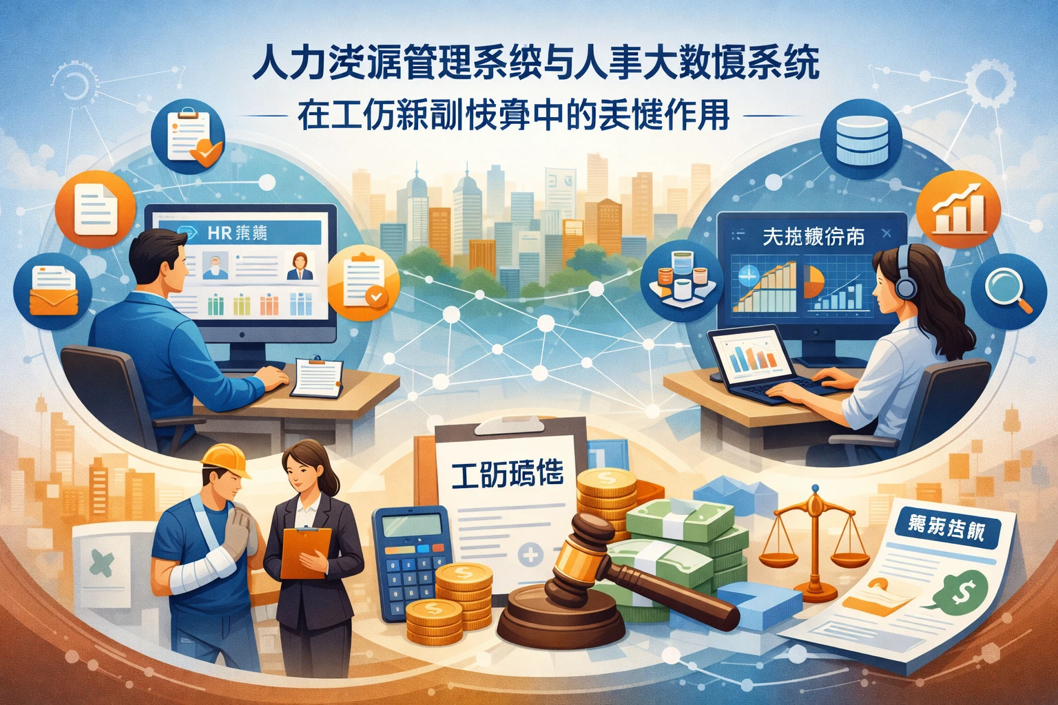 人力资源管理系统与人事大数据系统在工伤薪酬核算中的关键作用