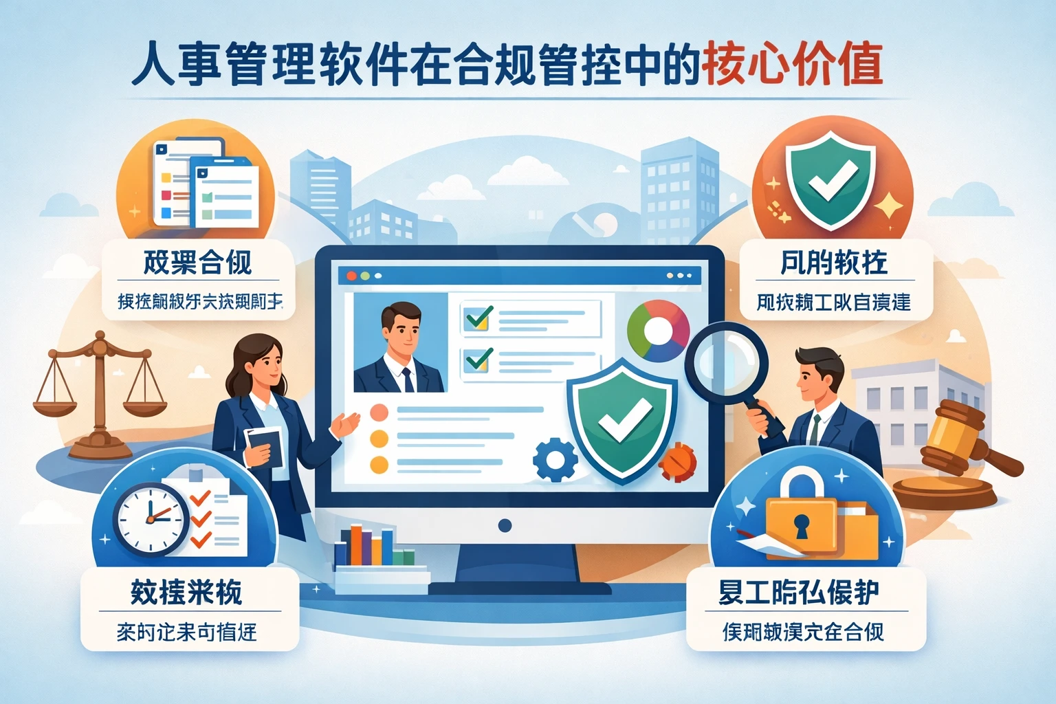 人事管理软件在合规管控中的核心价值