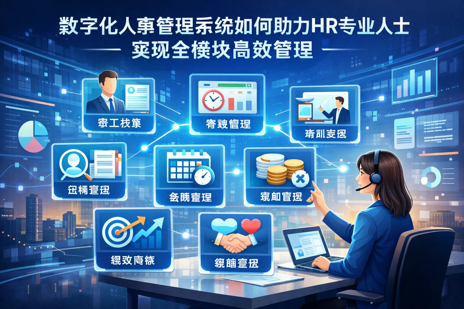 数字化人事管理系统如何助力HR专业人士实现全模块高效管理