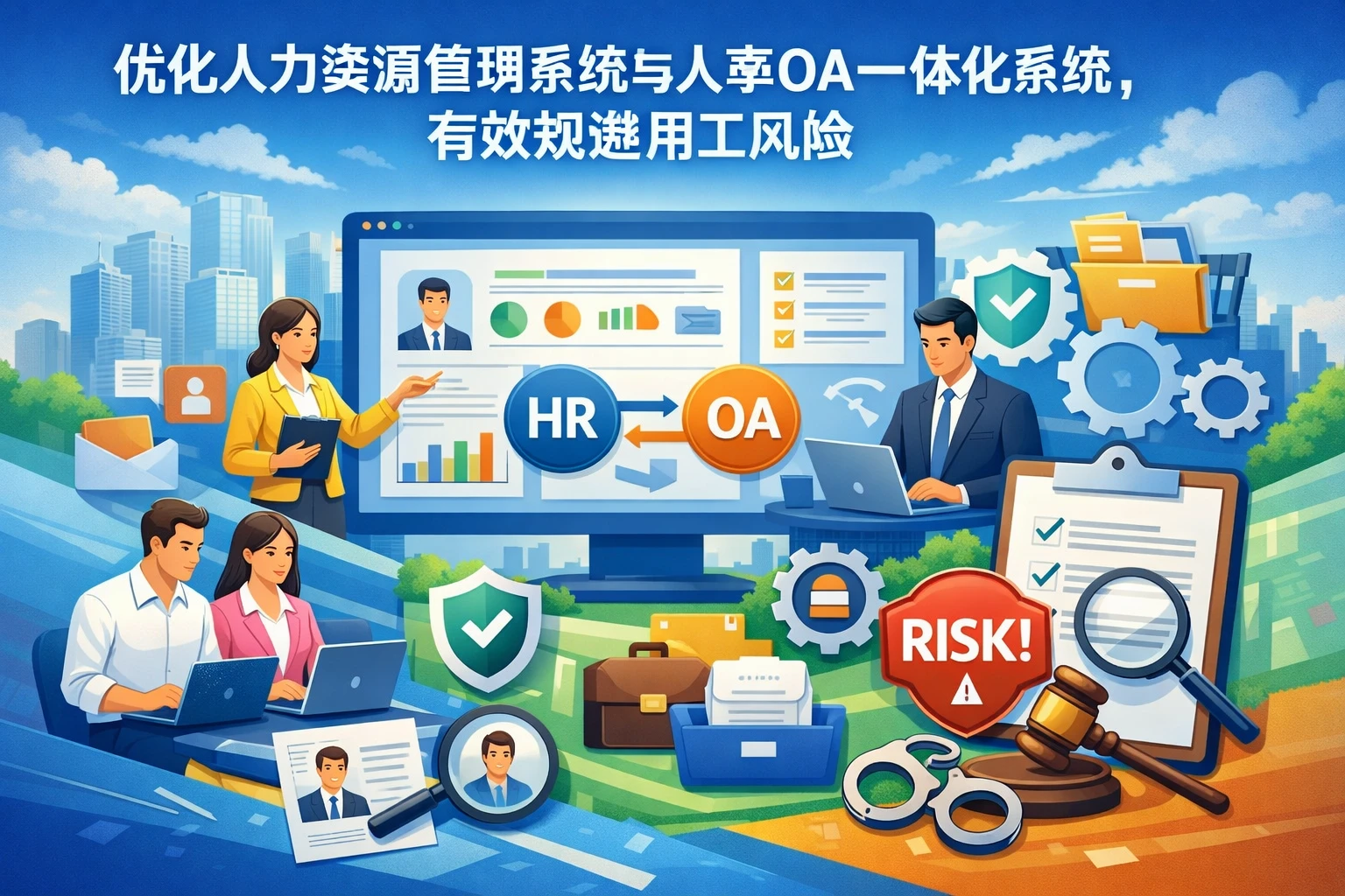 优化人力资源管理系统与人事OA一体化系统，有效规避用工风险