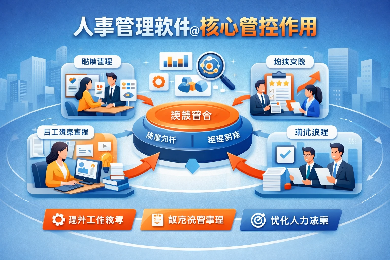 人事管理软件的核心管控作用