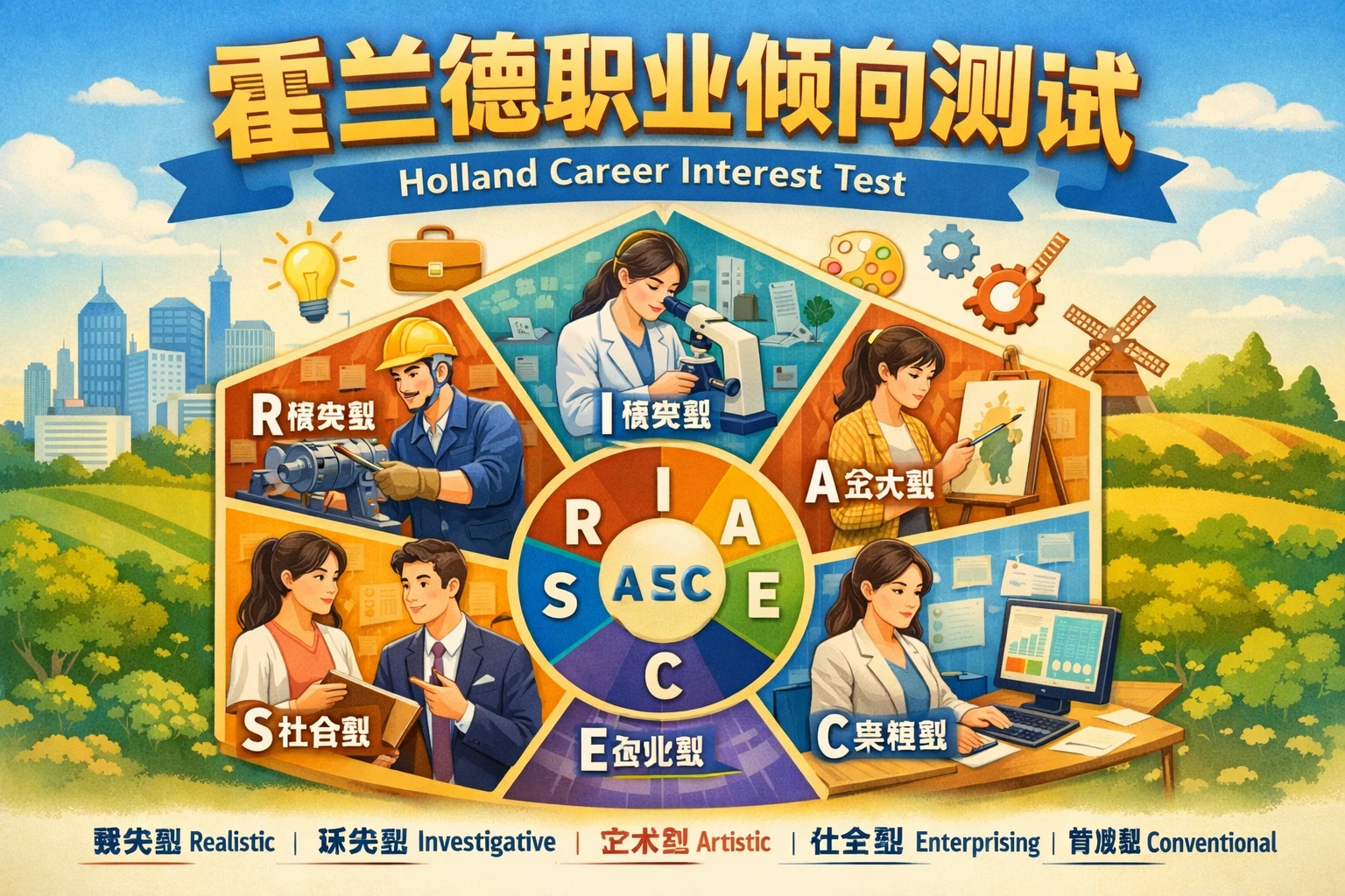 霍兰德职业倾向测试