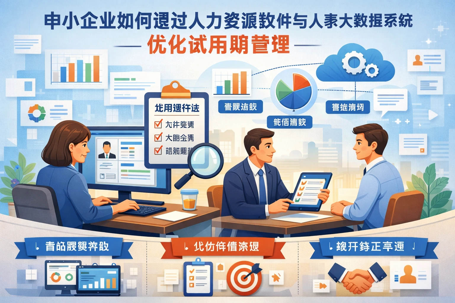 中小企业如何通过人力资源软件与人事大数据系统优化试用期管理