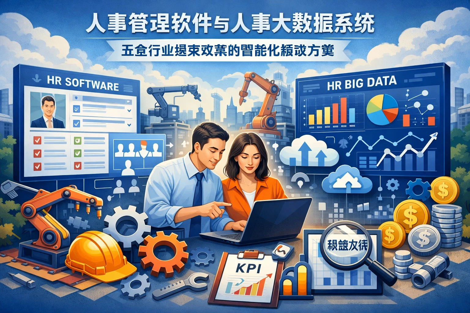 人事管理软件与人事大数据系统：五金行业绩效改革的智能化解决方案