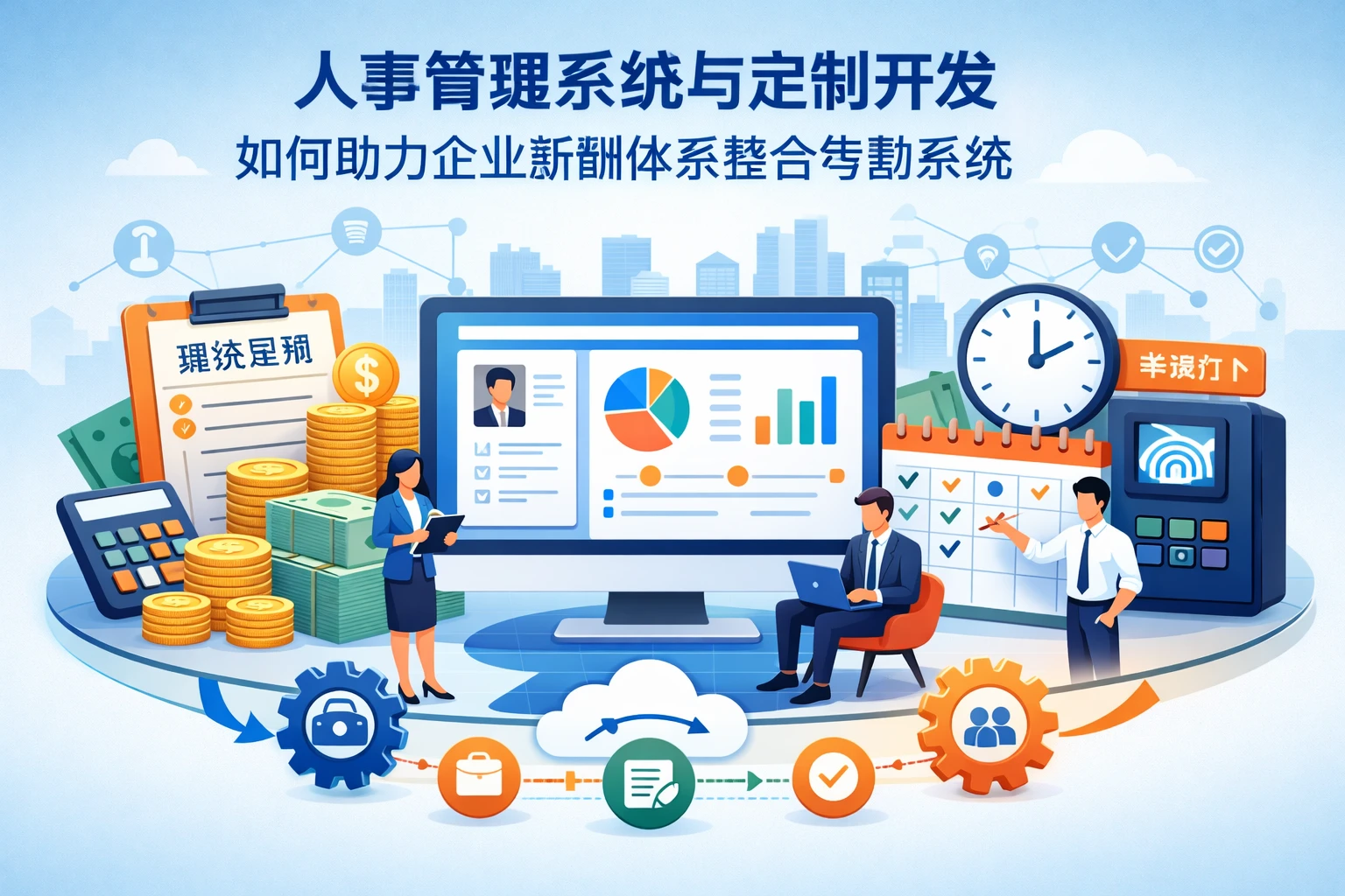 人事管理系统与定制开发如何助力企业薪酬体系整合考勤系统