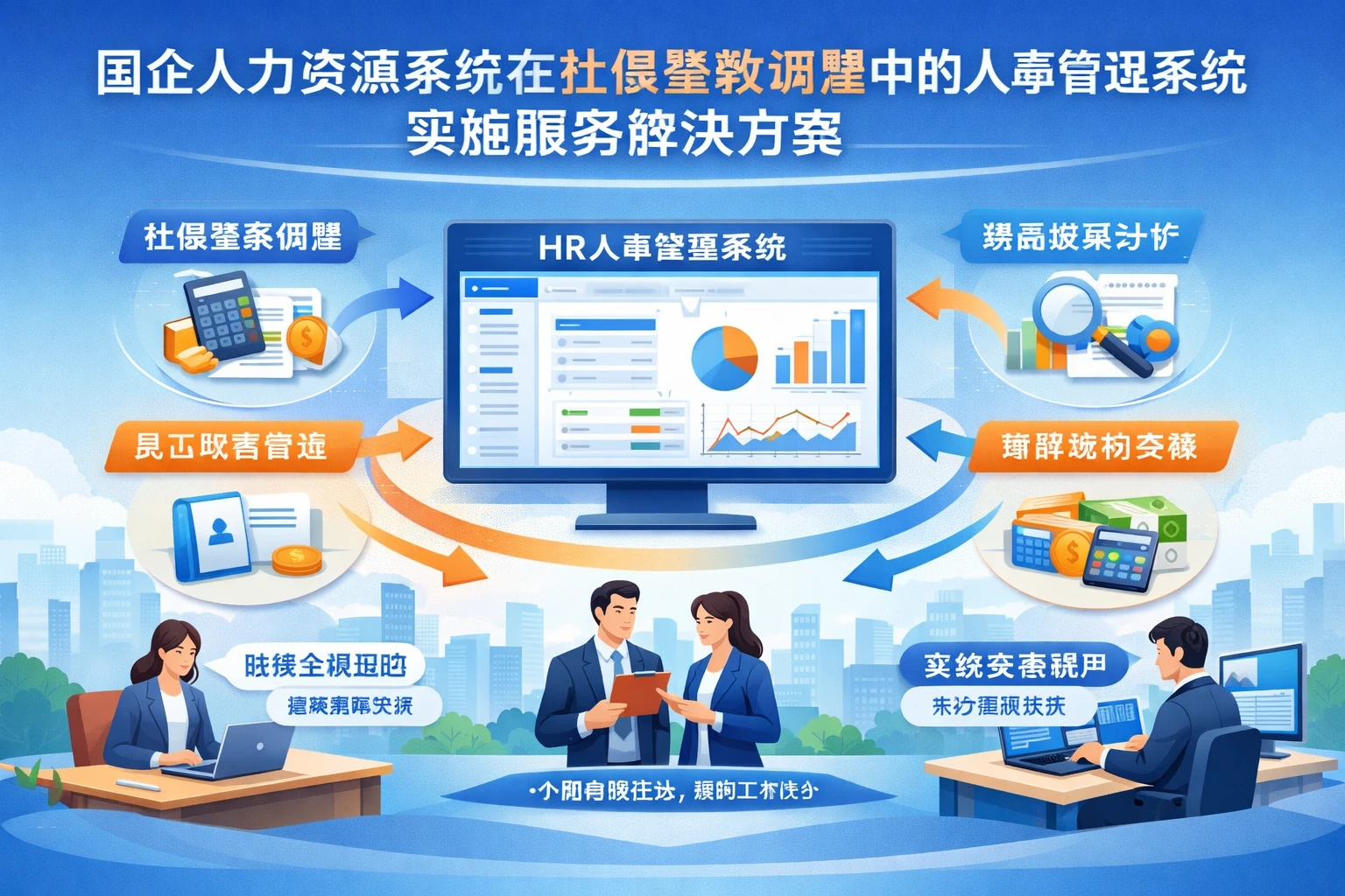 国企人力资源系统在社保基数调整中的人事管理系统实施服务解决方案