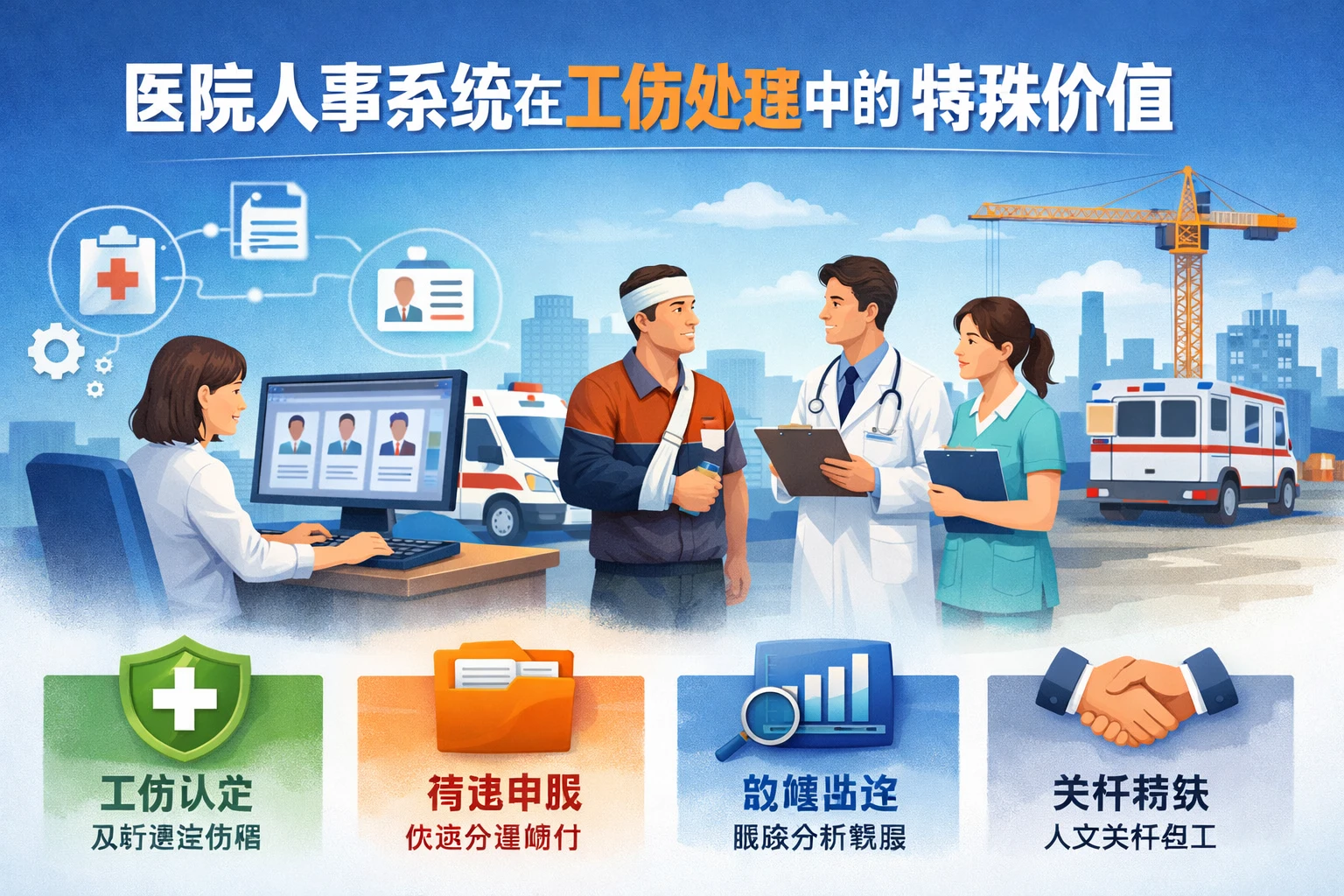 医院人事系统在工伤处理中的特殊价值