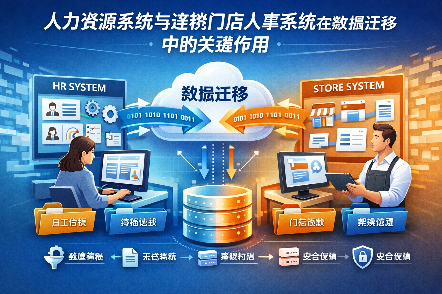 人力资源系统与连锁门店人事系统在数据迁移中的关键作用