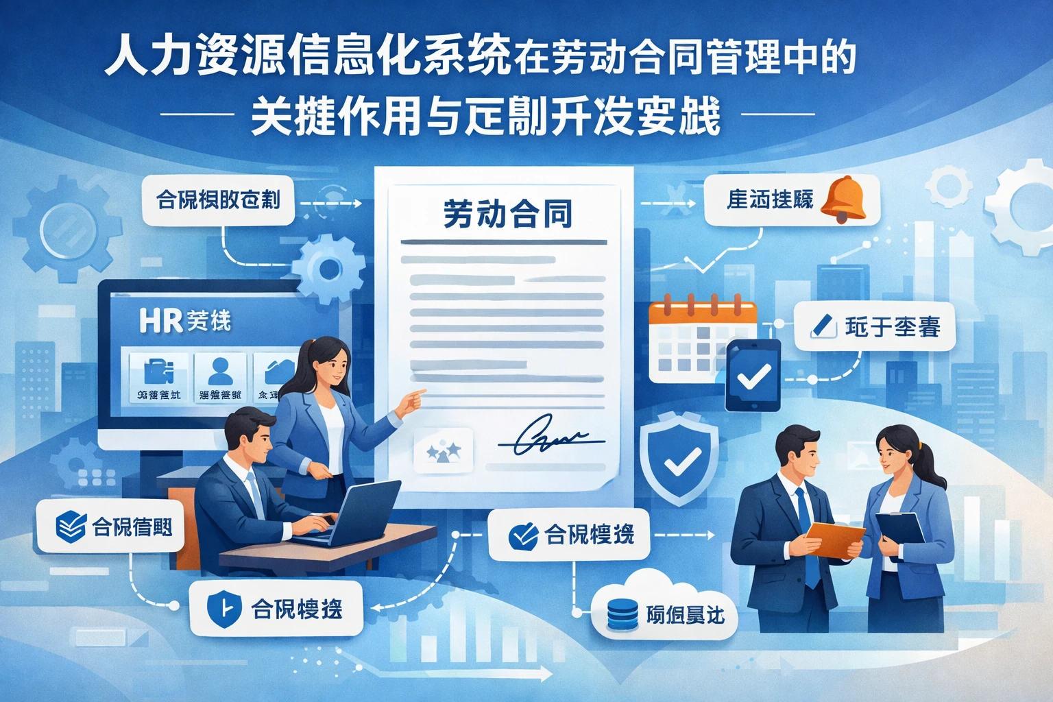 人力资源信息化系统在劳动合同管理中的关键作用与定制开发实践