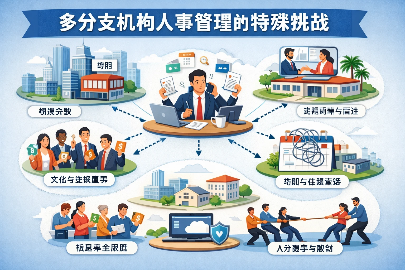 多分支机构人事管理的特殊挑战