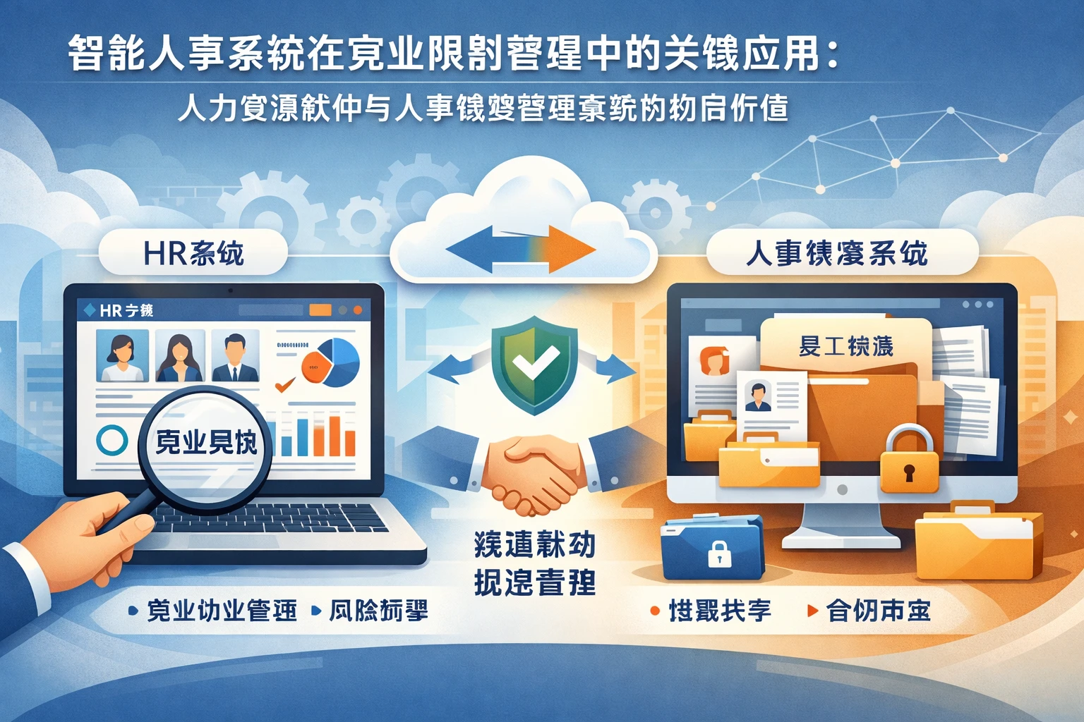 智能人事系统在竞业限制管理中的关键应用：人力资源软件与人事档案管理系统的协同价值