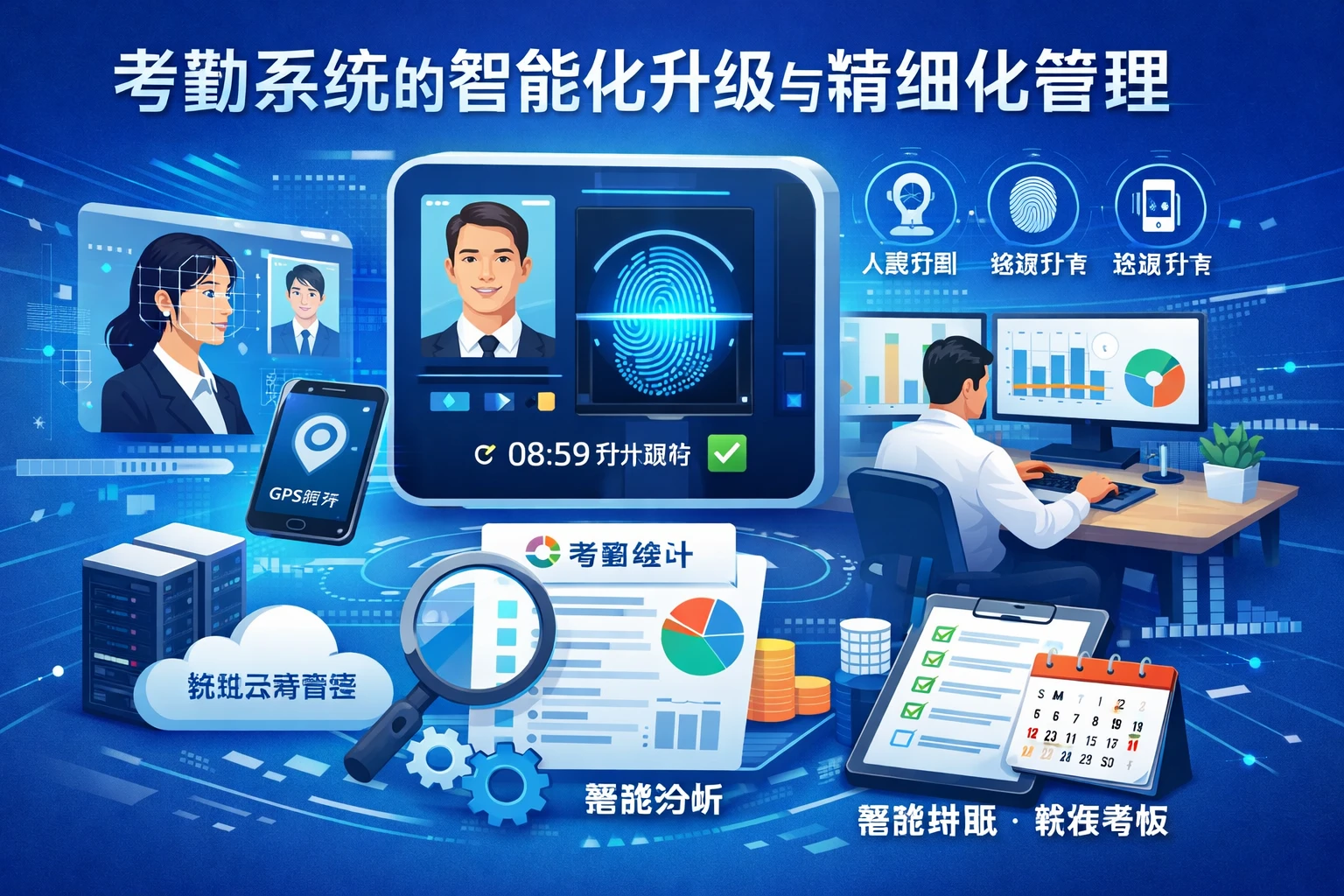 考勤系统的智能化升级与精细化管理