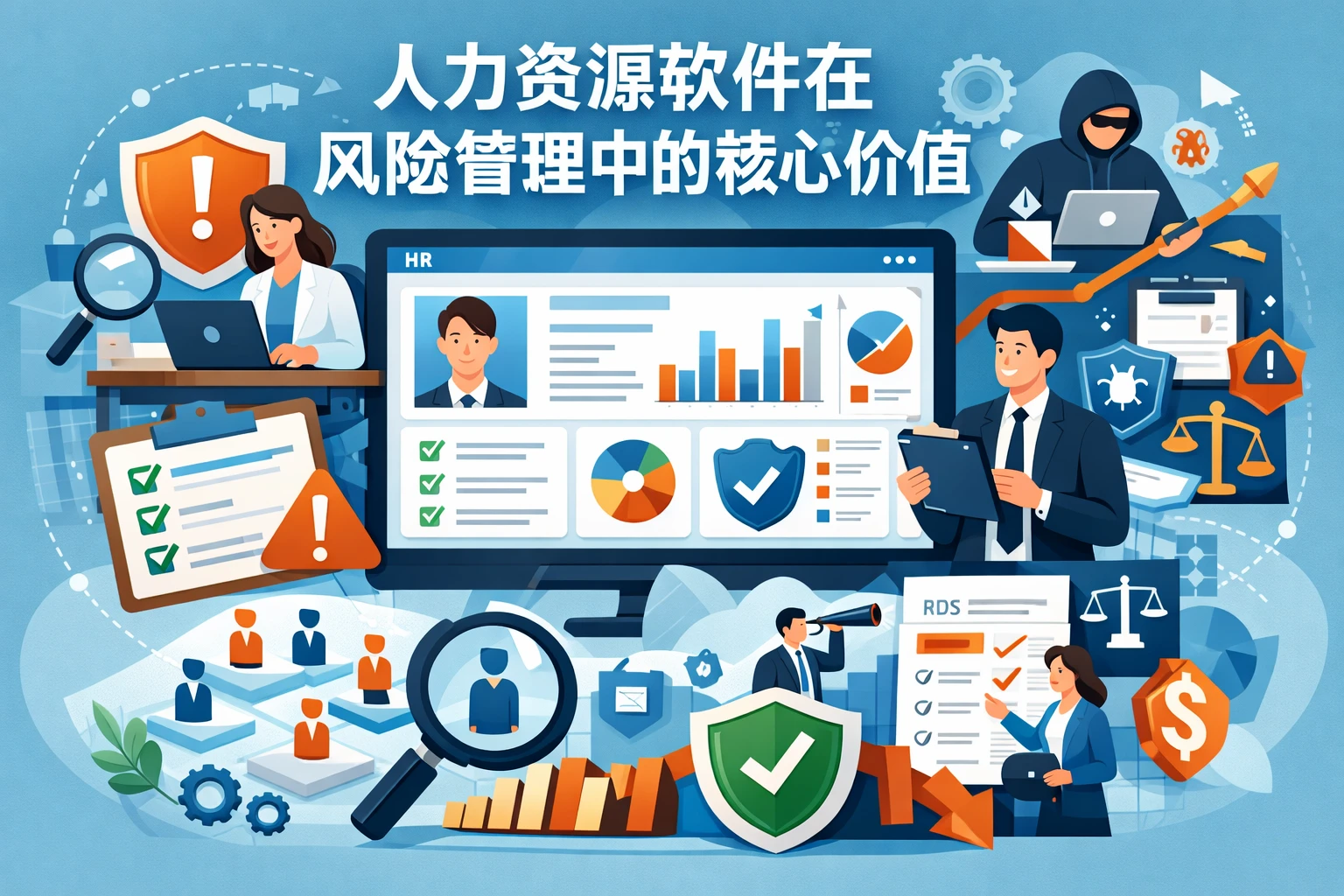 人力资源软件在风险管理中的核心价值