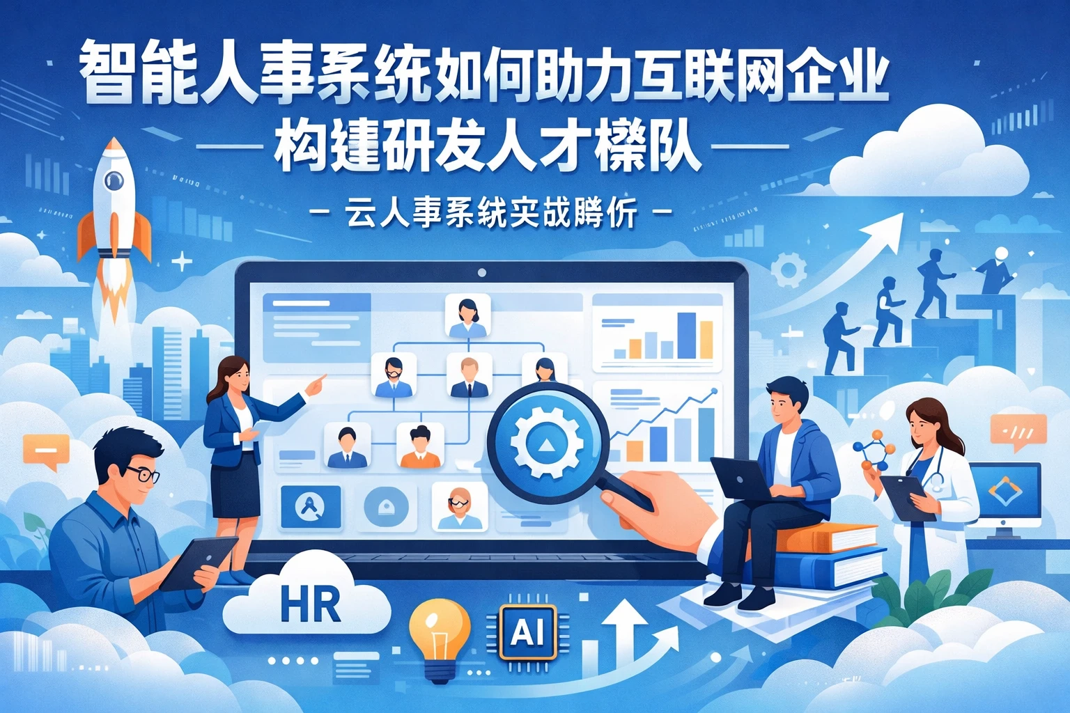 智能人事系统如何助力互联网企业构建研发人才梯队——云人事系统实战解析