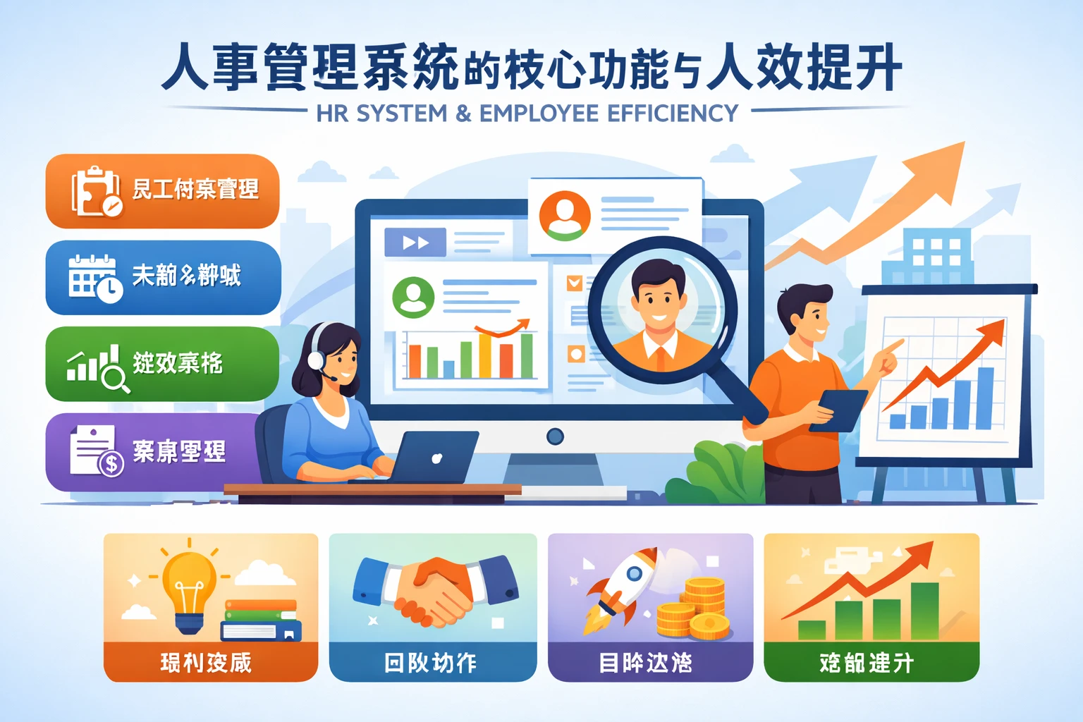 人事管理系统的核心功能与人效提升
