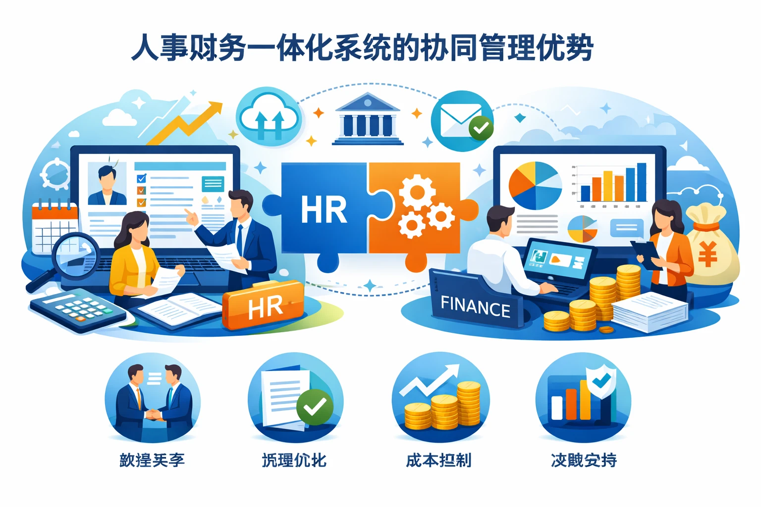人事财务一体化系统的协同管理优势