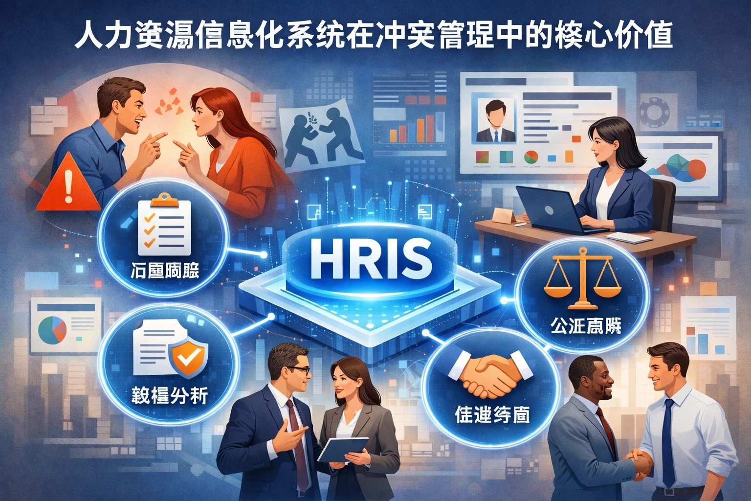 人力资源信息化系统在冲突管理中的核心价值