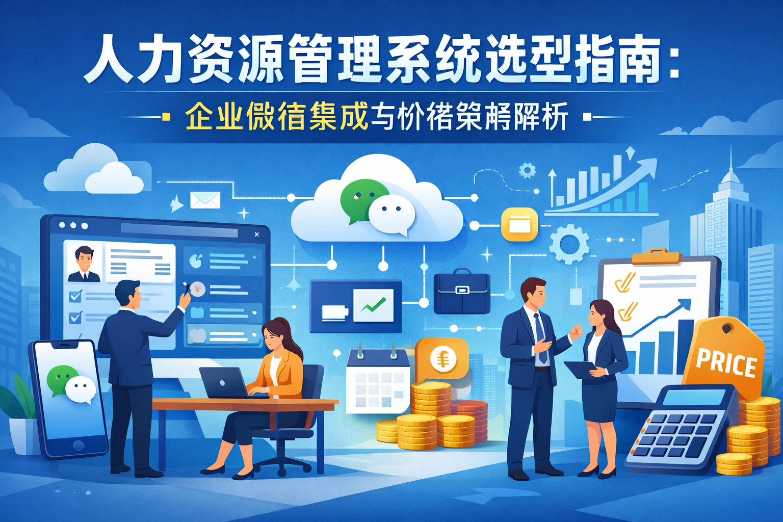人力资源管理系统选型指南：企业微信集成与价格策略解析