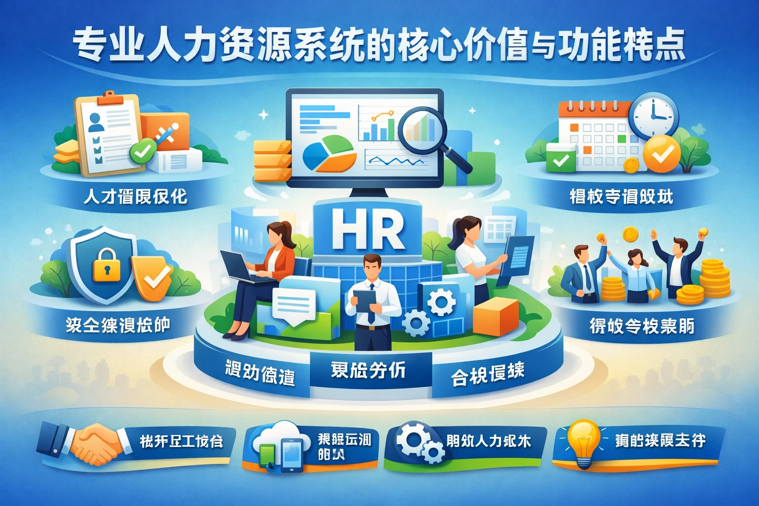 专业人力资源系统的核心价值与功能特点