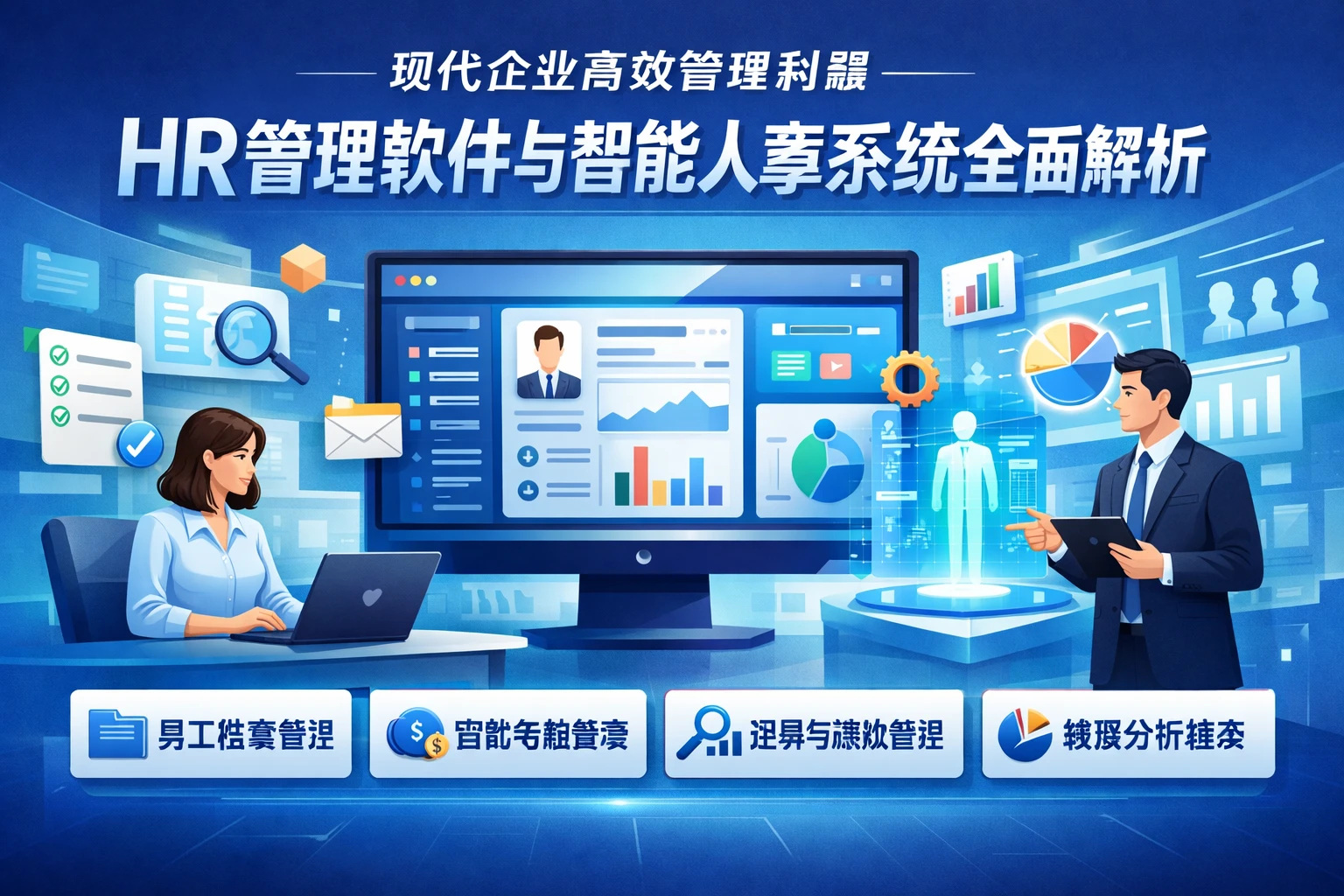 现代企业高效管理利器——HR管理软件与智能人事系统全面解析