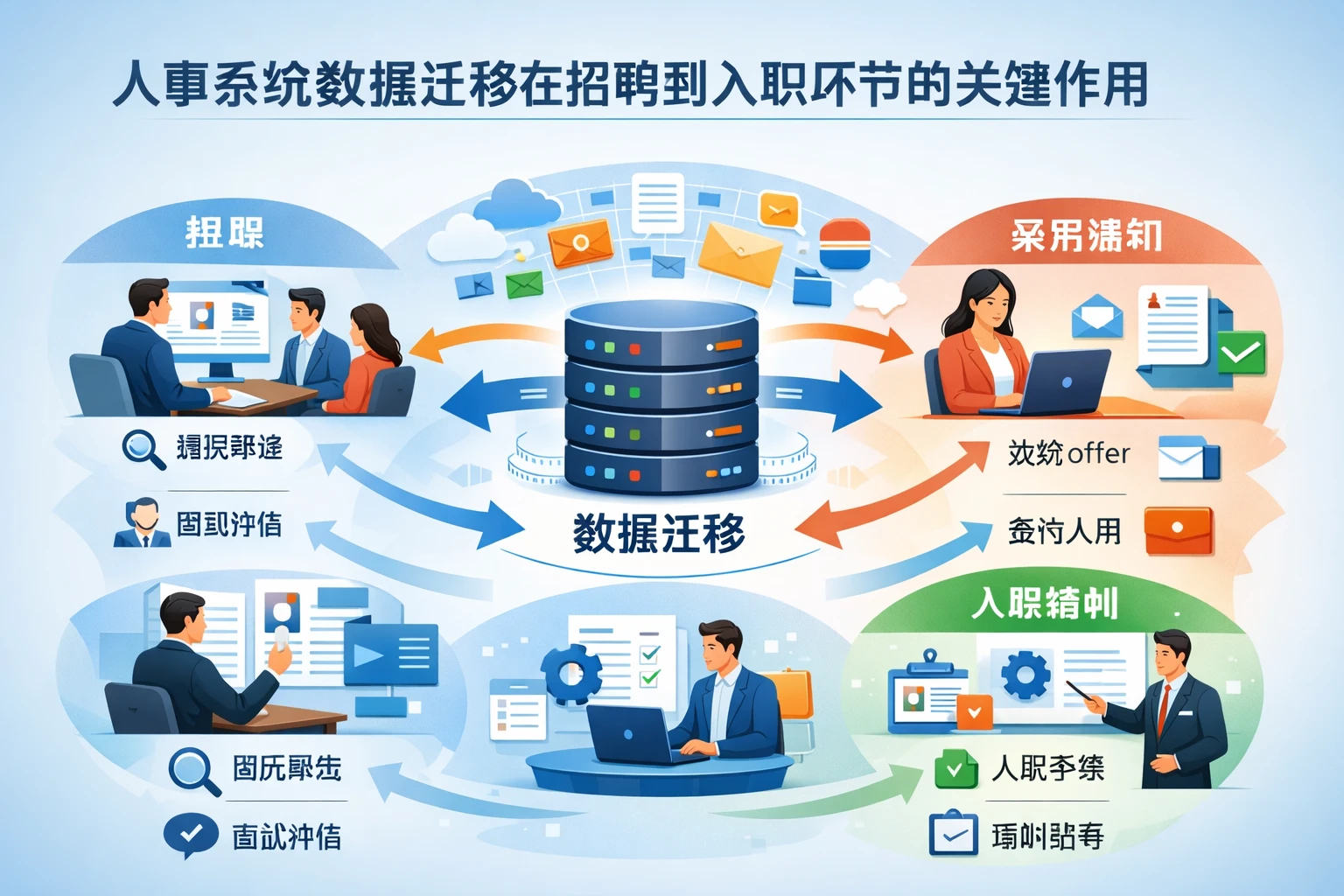 人事系统数据迁移在招聘到入职环节的关键作用