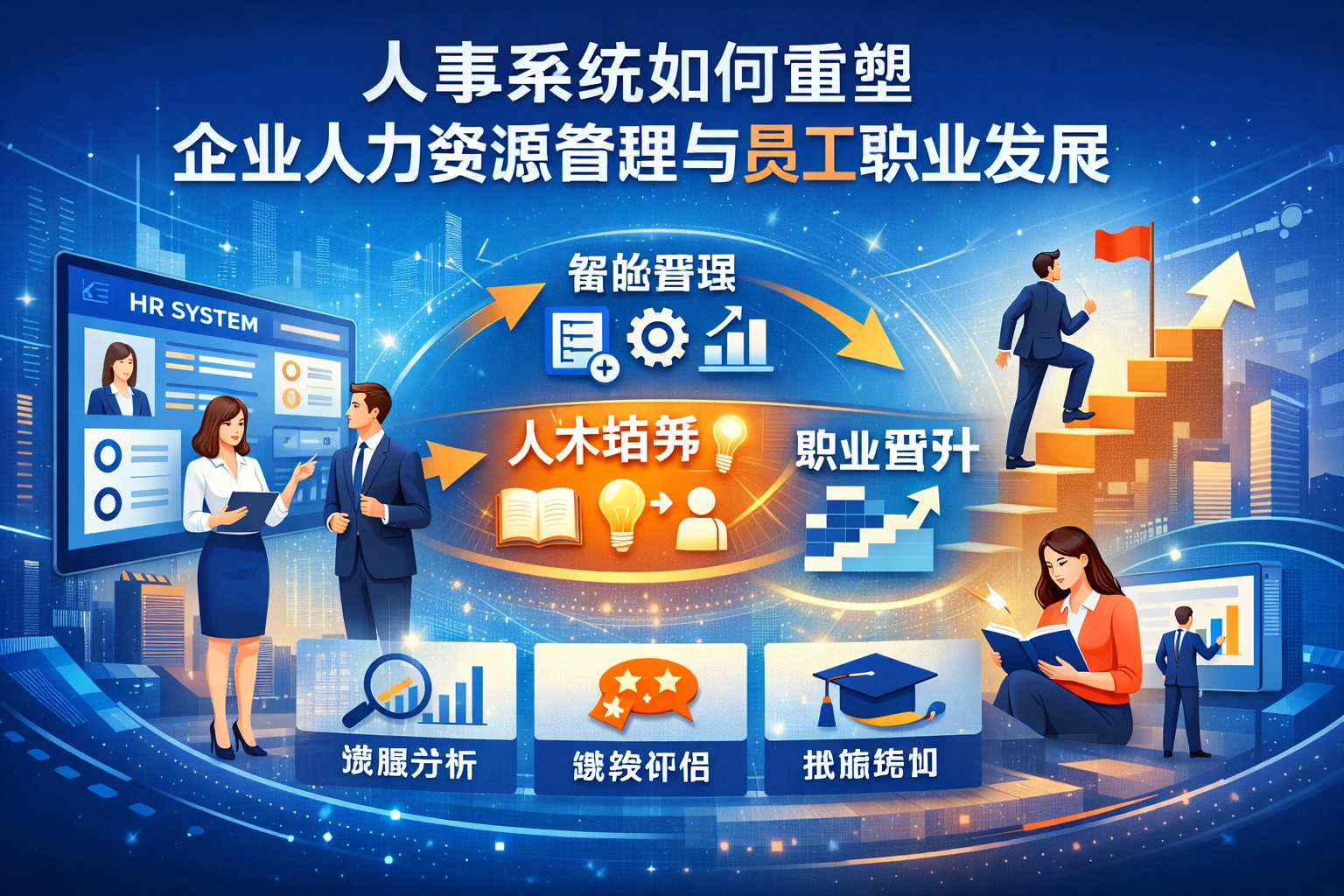 人事系统如何重塑企业人力资源管理与员工职业发展