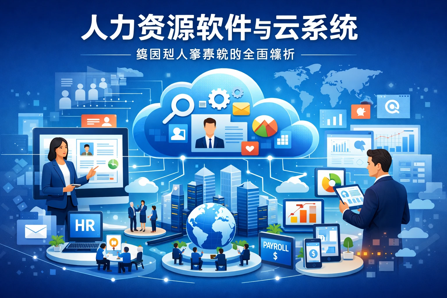 人力资源软件与云系统：集团型人事系统的全面解析