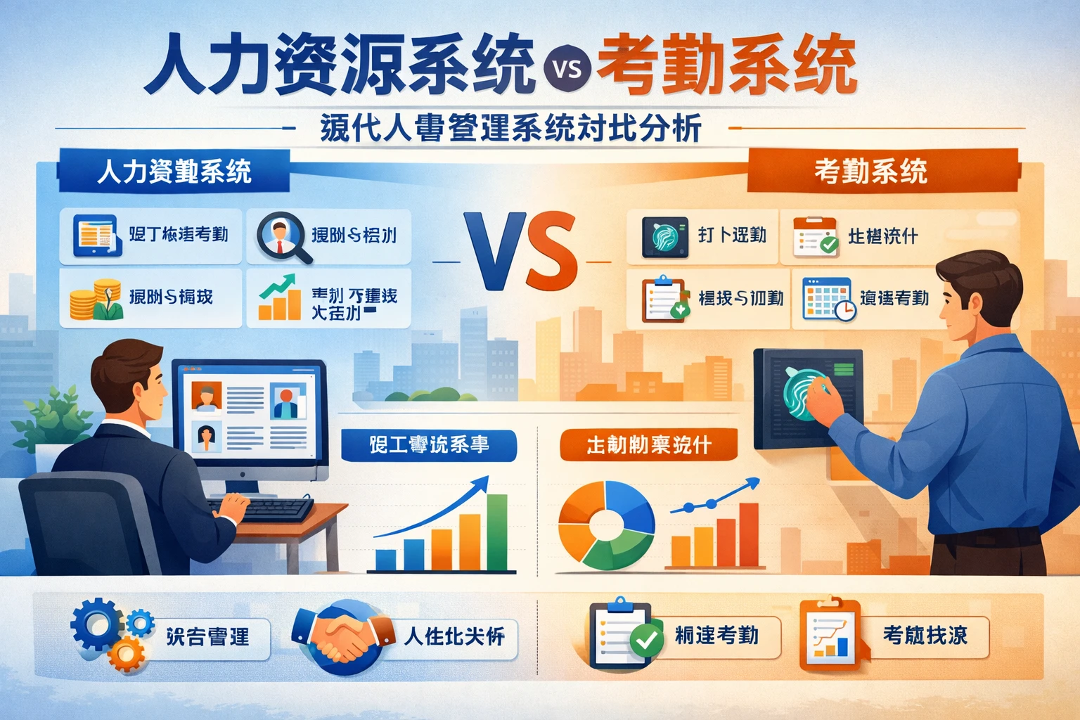 人力资源系统与考勤系统：现代人事管理系统对比分析