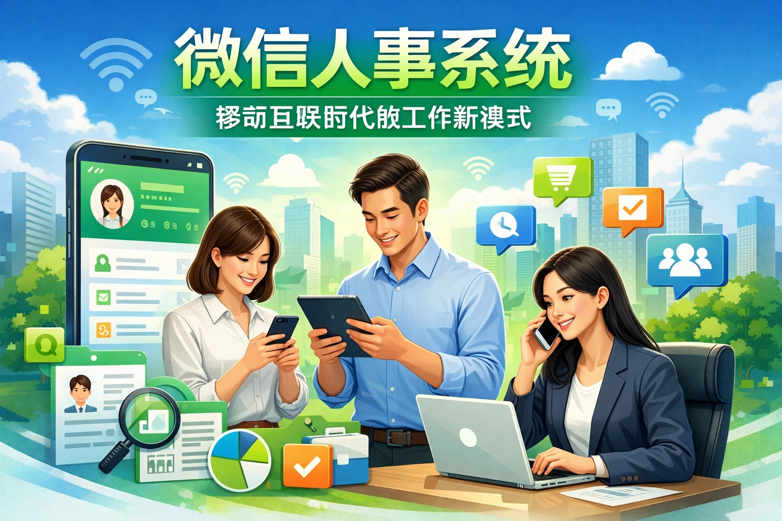 微信人事系统：移动互联时代的工作新模式