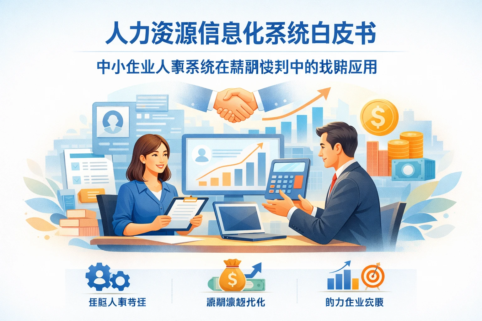 人力资源信息化系统白皮书：中小企业人事系统在薪酬谈判中的战略应用