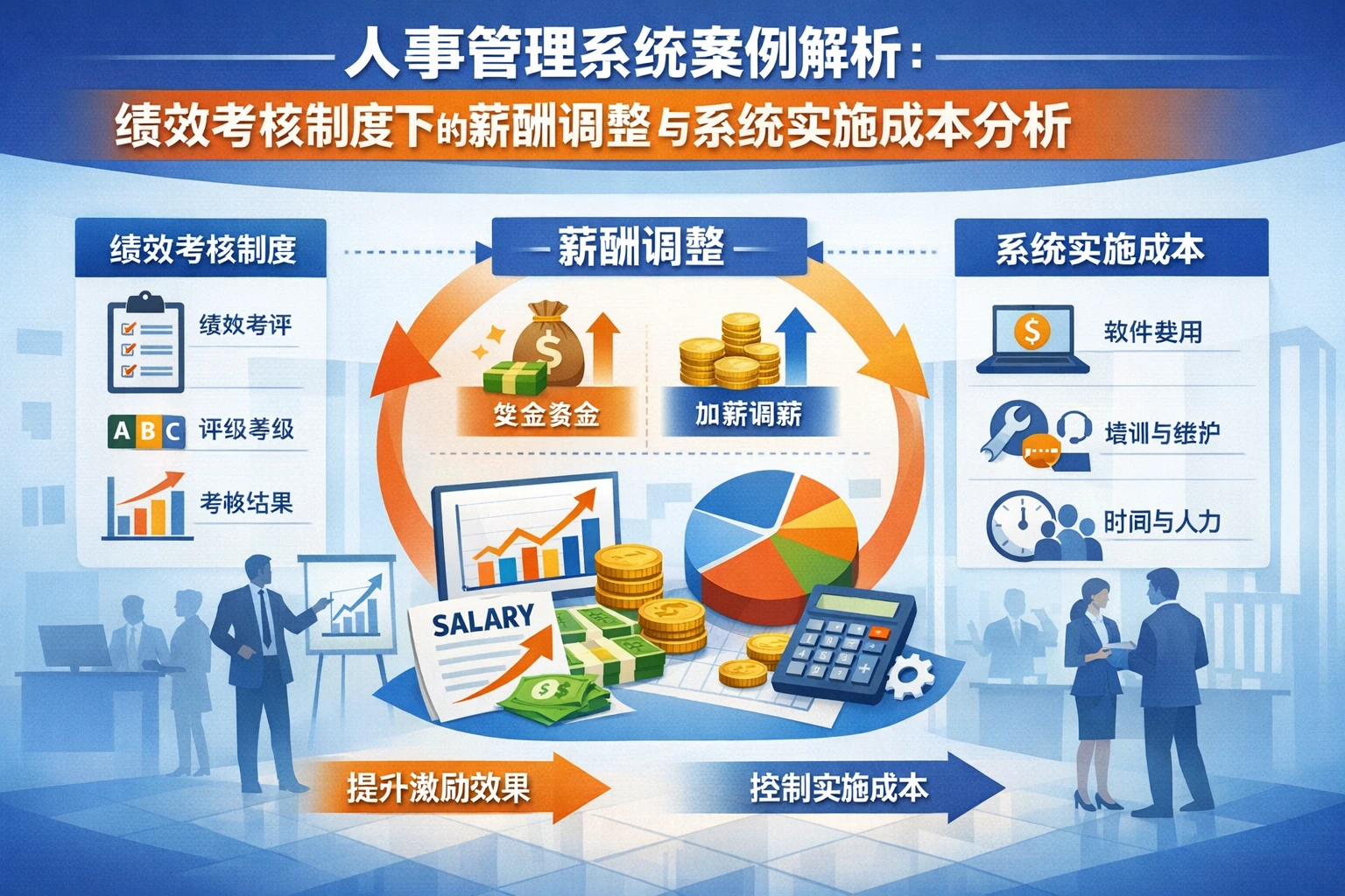 人事管理系统案例解析：绩效考核制度下的薪酬调整与系统实施成本分析