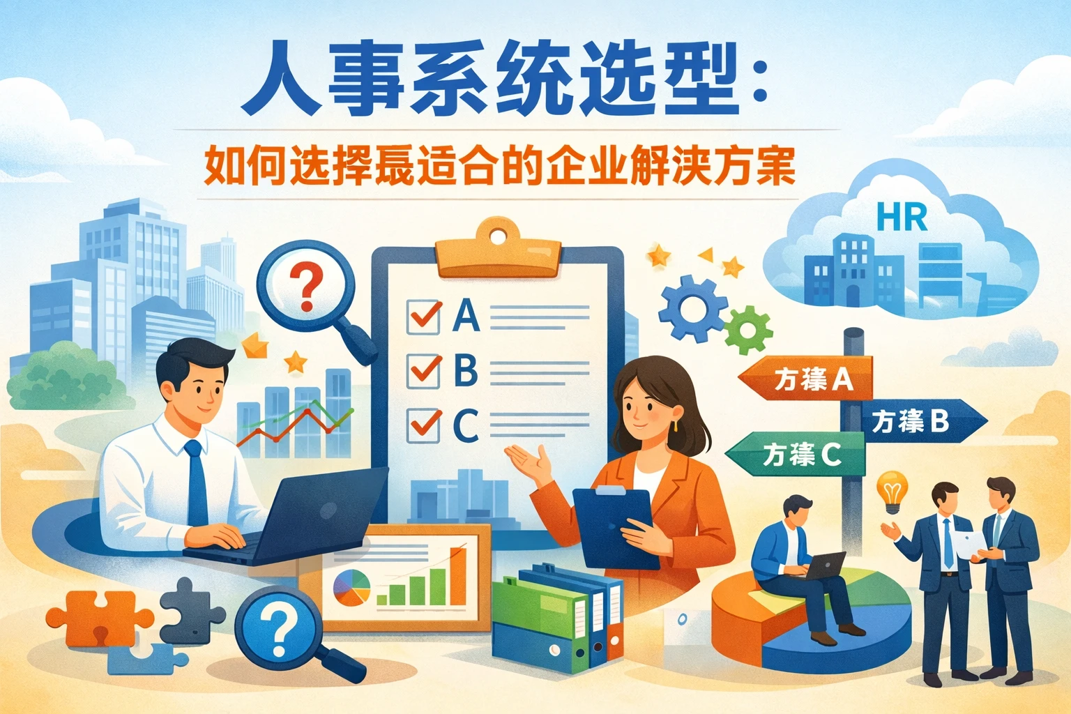人事系统选型：如何选择最适合的企业解决方案