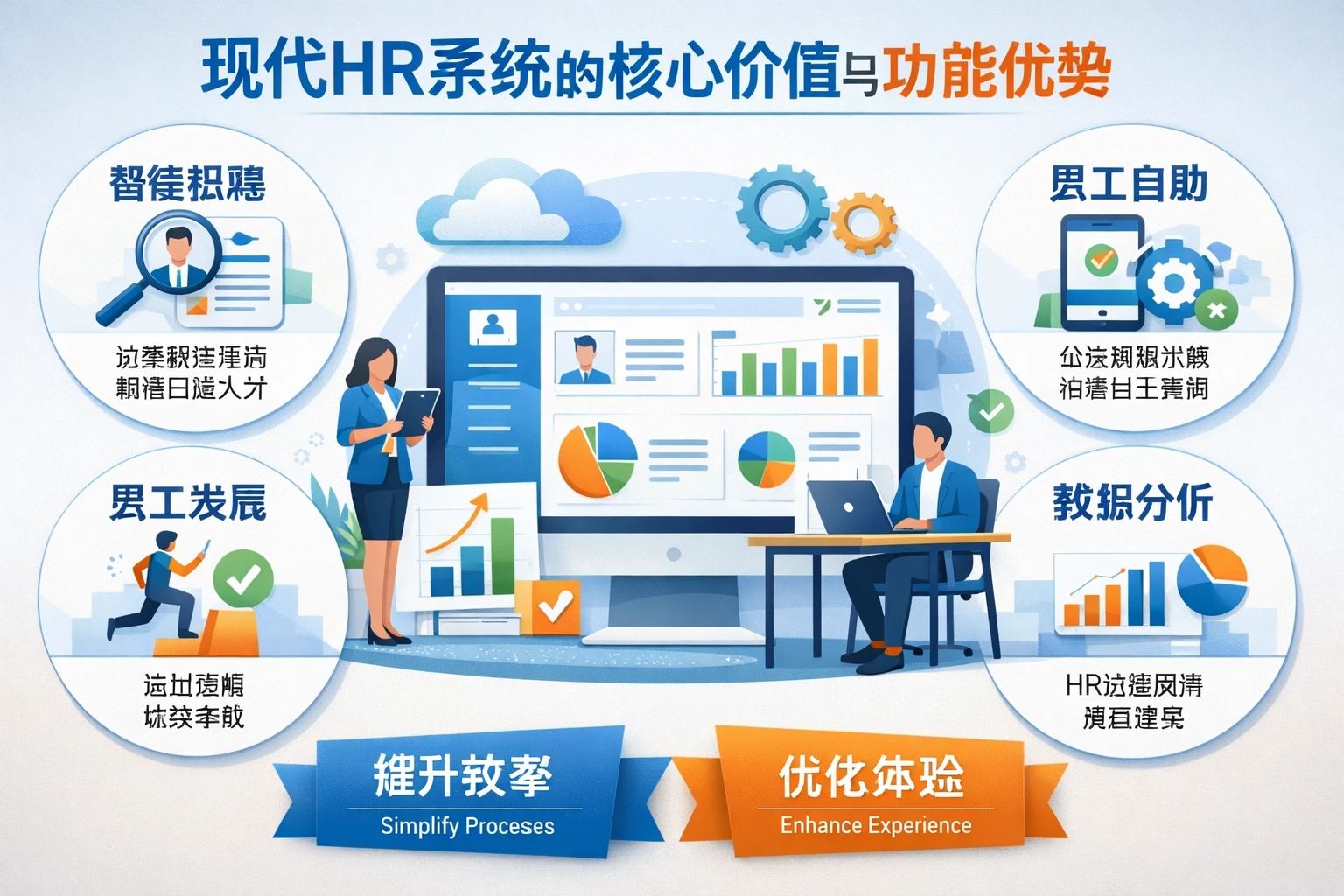 现代HR系统的核心价值与功能优势