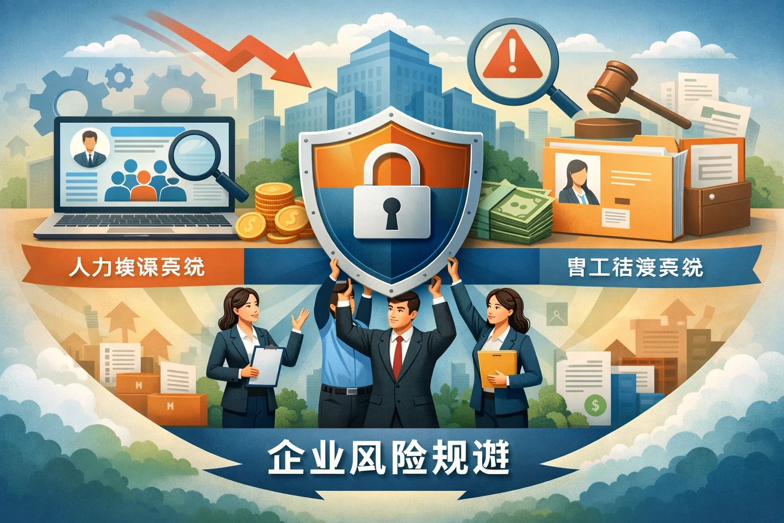 人力资源系统、薪资管理系统与员工档案系统在企业风险规避中的关键作用