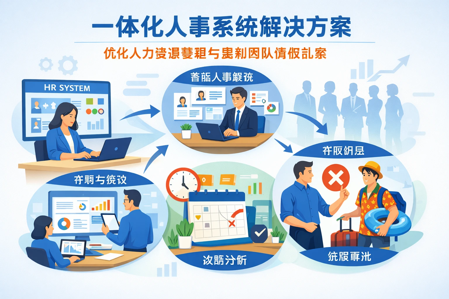 一体化人事系统解决方案：优化人力资源管理与控制团队请假乱象