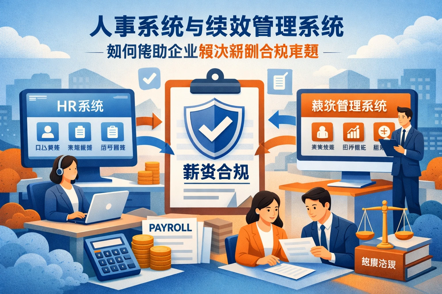 人事系统与绩效管理系统如何帮助企业解决薪酬合规难题