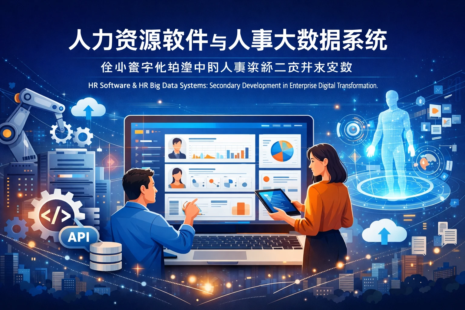 人力资源软件与人事大数据系统：企业数字化转型中的人事系统二次开发实践