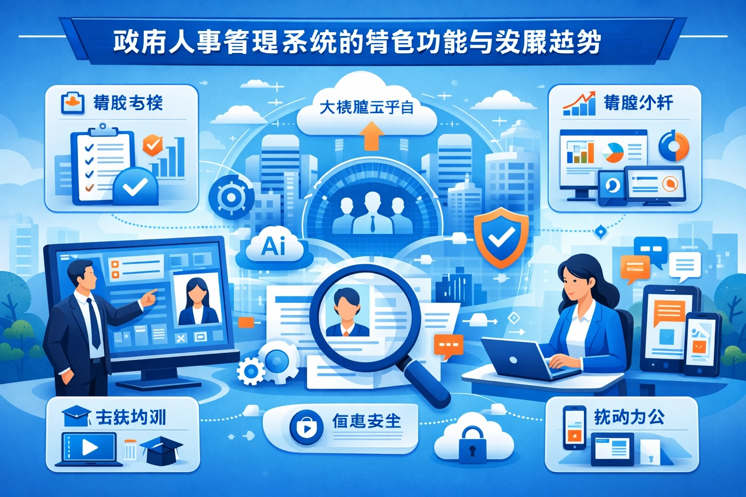 政府人事管理系统的特色功能与发展趋势